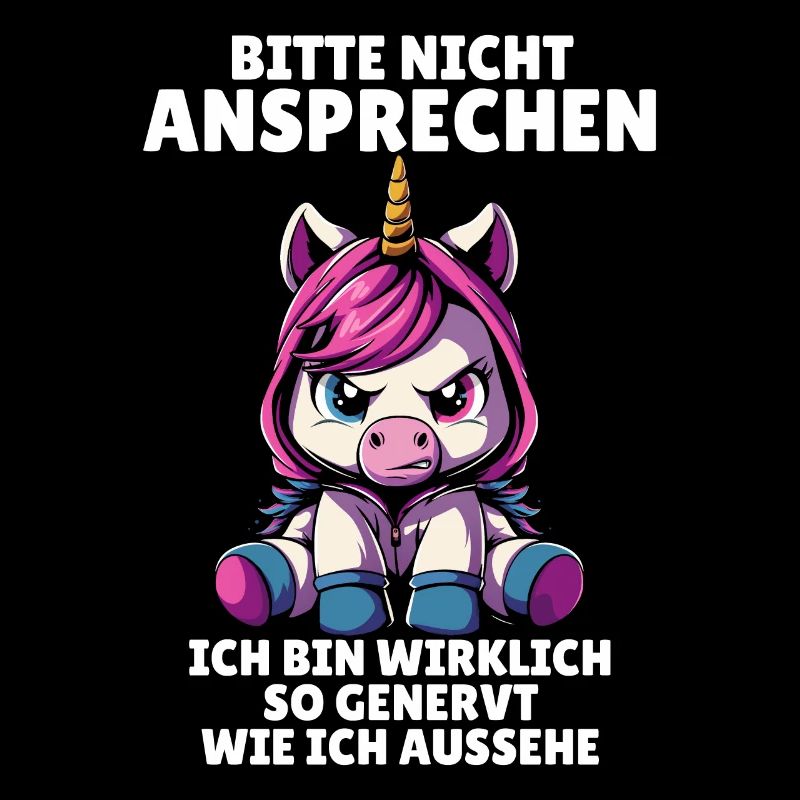 Bitte nicht ansprechen ich bin wirklich so genervt