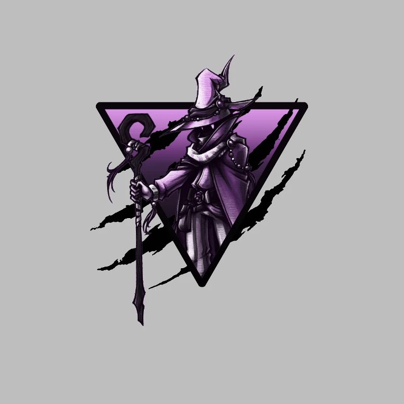 triangle de mage noir