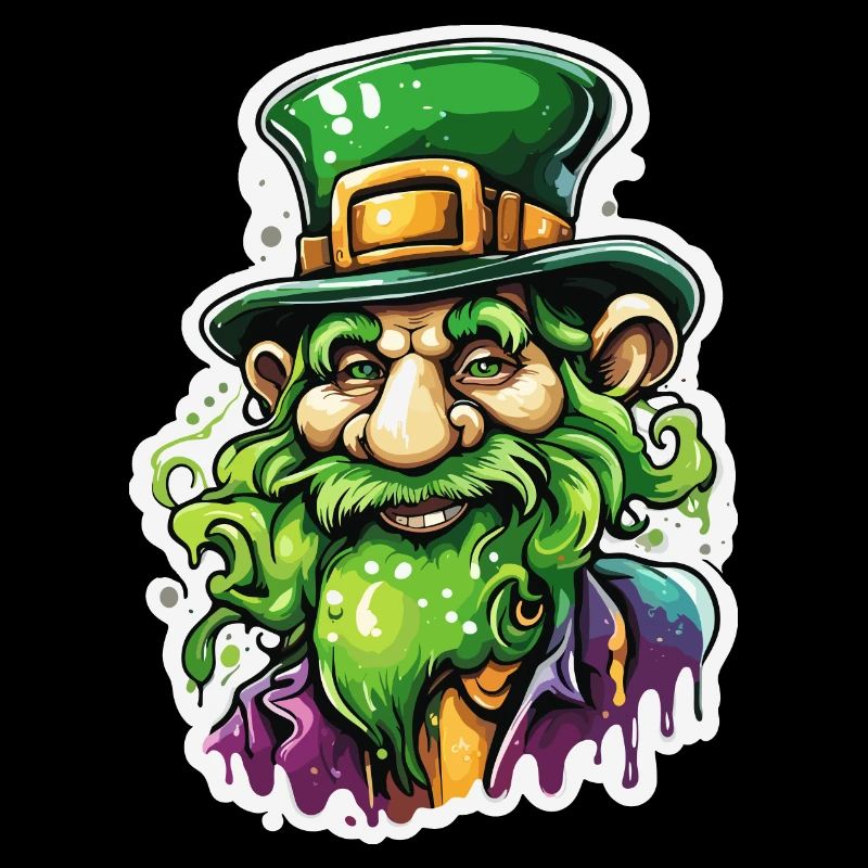 Leprechaun / Leprechaun / Vert / Gingembre / Irlande
