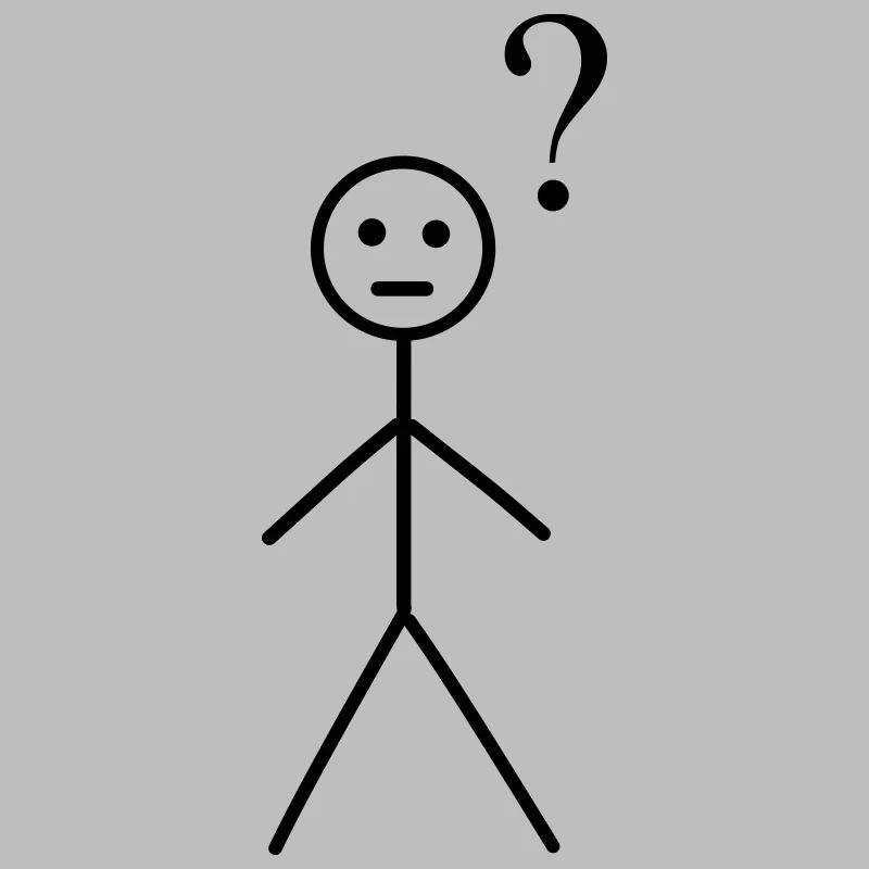 haphazard stick man