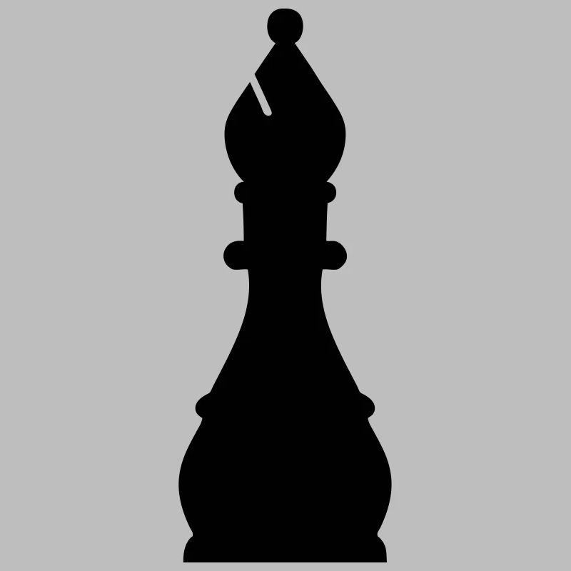 fou jeu d'échecs.