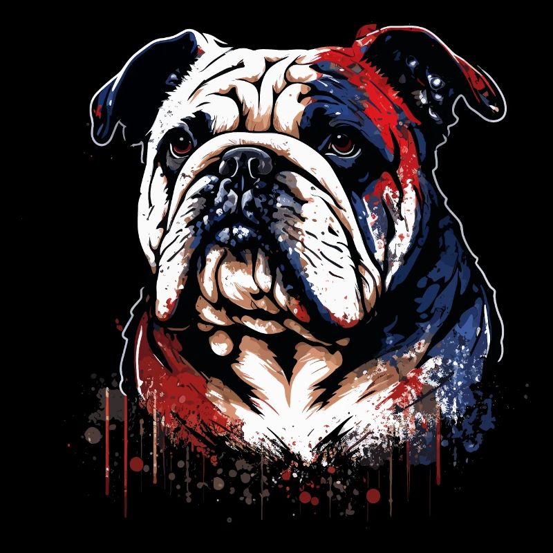 Bulldog Illustration