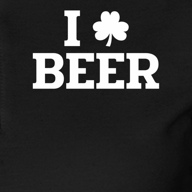 Ich liebe Beer Kleeblatt St. Patrick's