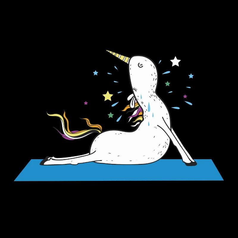 Unicorn Shirt Mythical Creature Yoga Magic Gift
