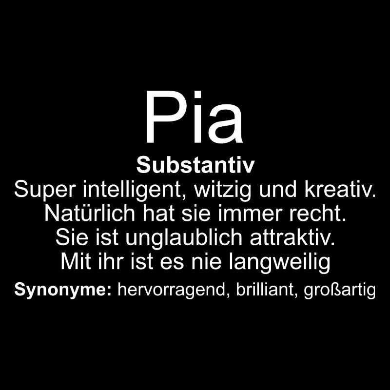 Nom Définition Pia