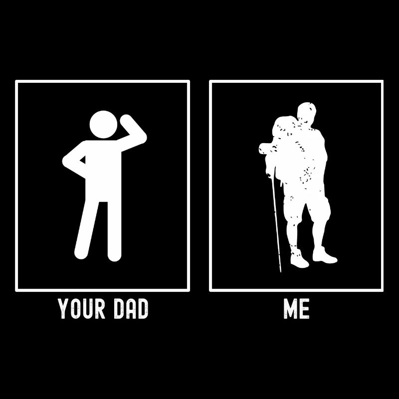 Your Father - Me - Hiking Alone