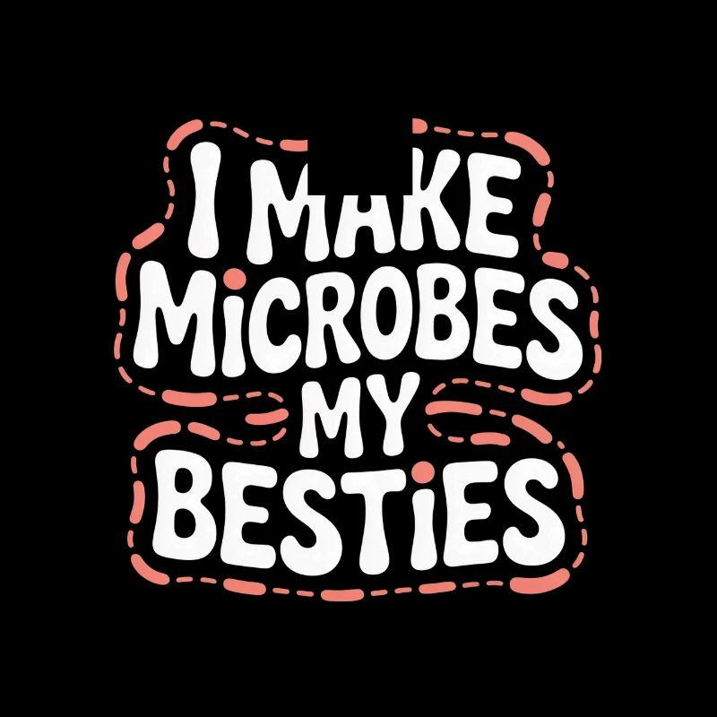 I Make Microbes My Besties Microbiologist