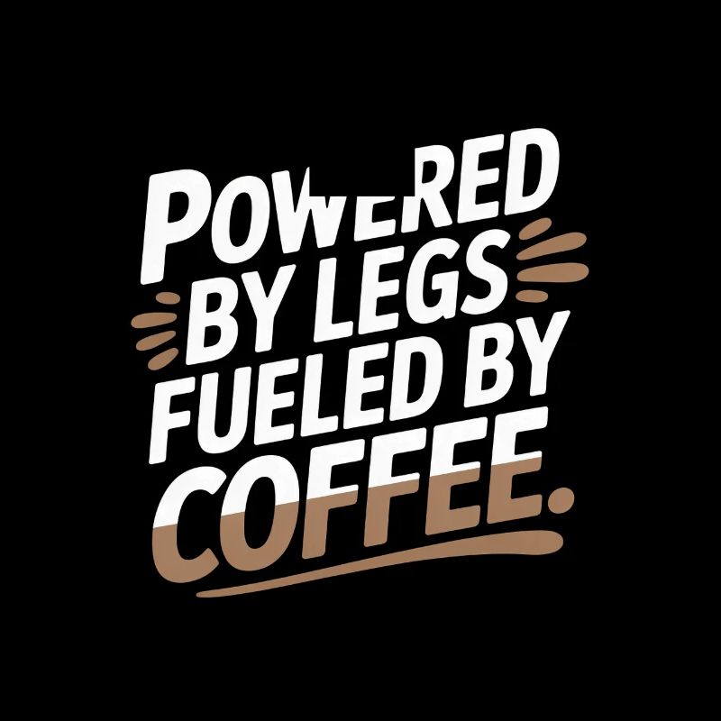 Alimenté par des jambes alimentées par le café. Déplacements à vélo