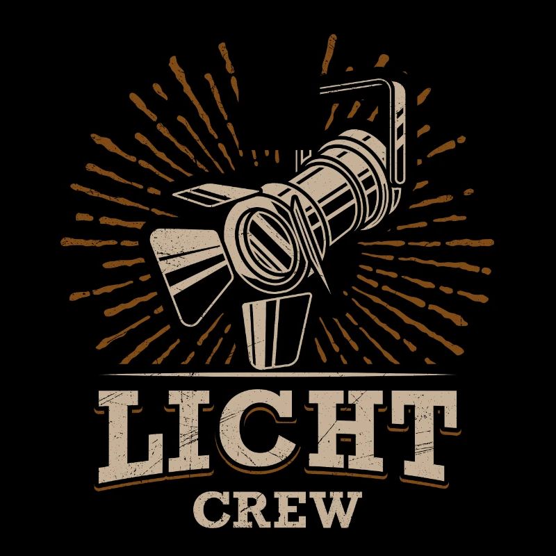 LIGHT CREW Cadeau de technicien en éclairage rétro