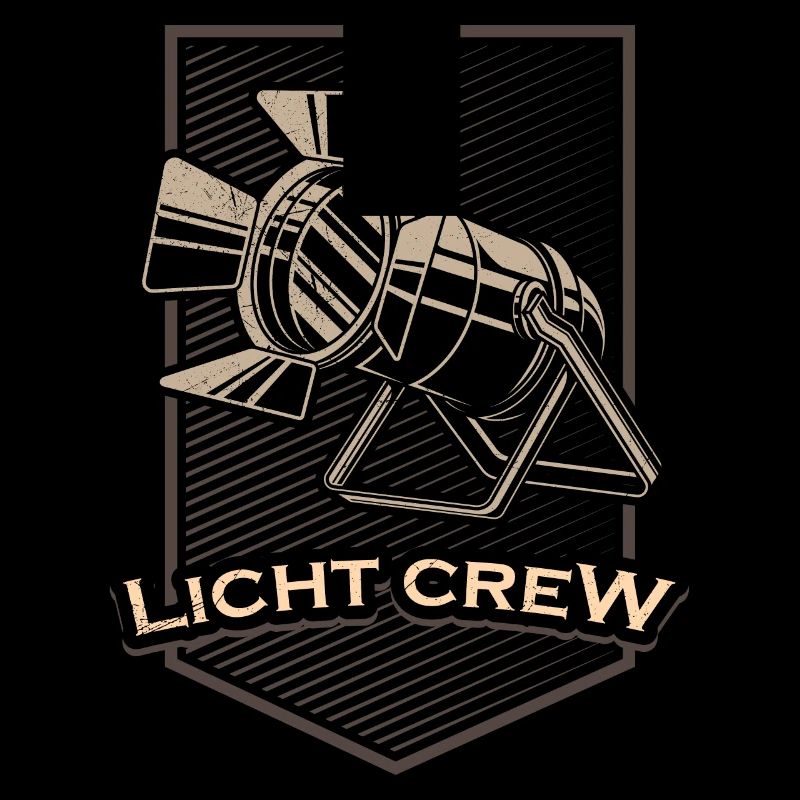 LIGHT CREW Cadeau de technicien en éclairage rétro