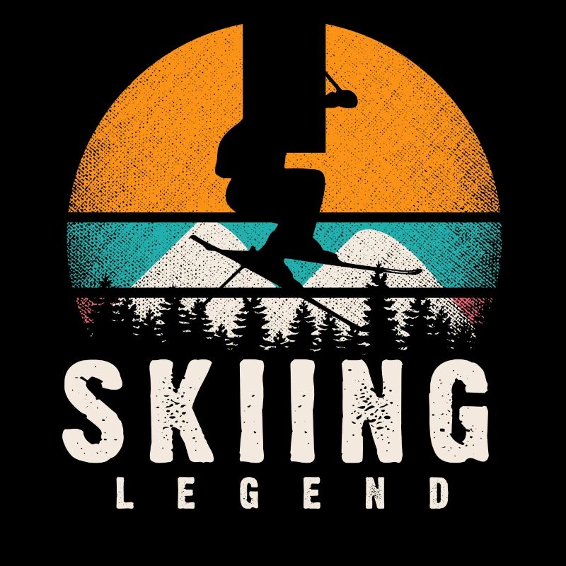 Après-ski, pose de ski, équipement de moniteur de ski
