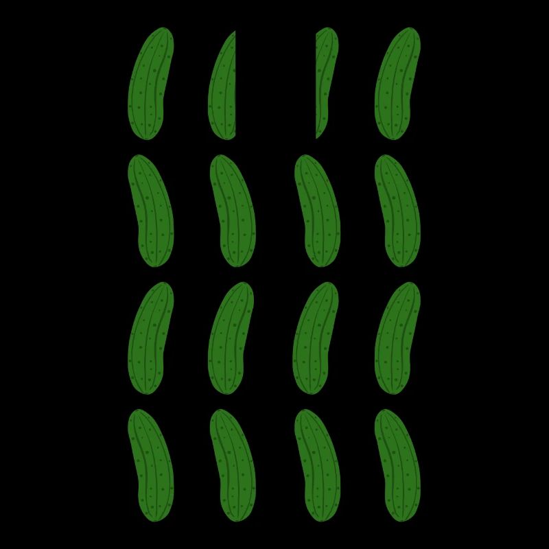 Cadeau de motif de concombre pour les fans de concombre et de concombre