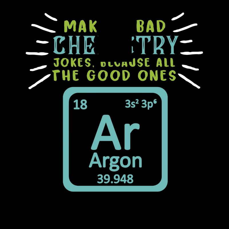Symbole chimique de l'argon - professeur de chimie