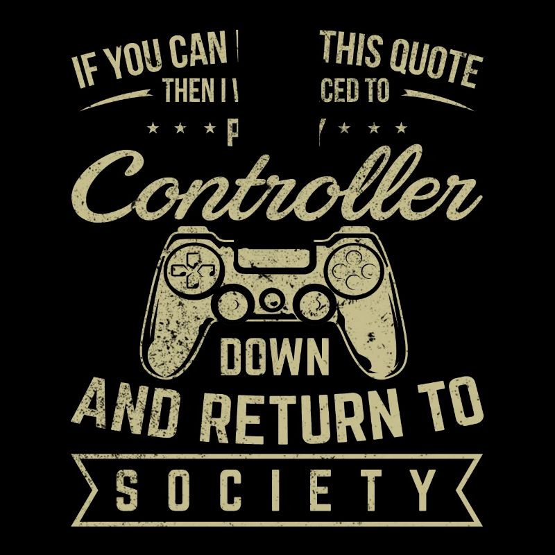 Zocker Geschenk - Gaming Nerd Controller Spiele