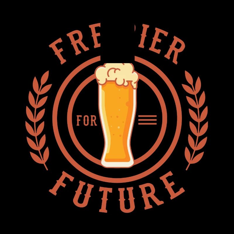 Biertrinker Freibier For Future