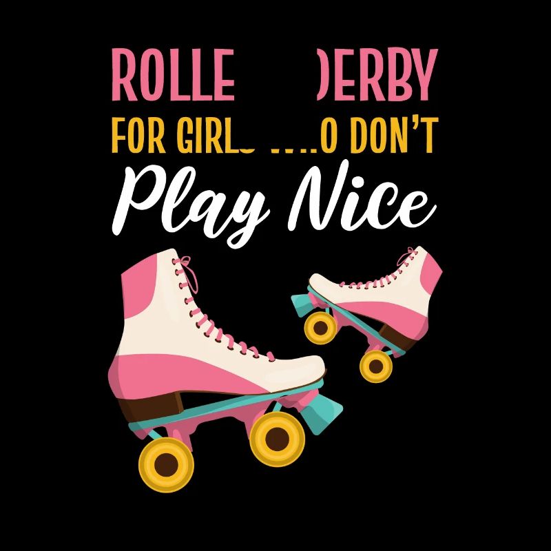 Roller Skating Skater Rollerblades Roller Derby Ha