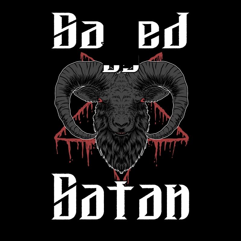 Satan Beelzebub Devil Gothic Pentagram Mystical