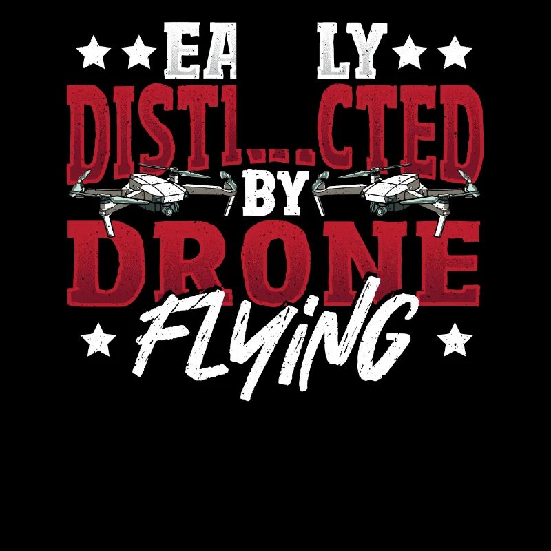 Easily Distracted By Drone Flying Drone Pilot