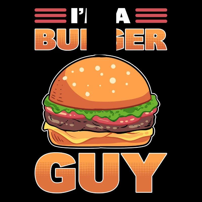 Ich bin ein Burger-Typ Hamburger