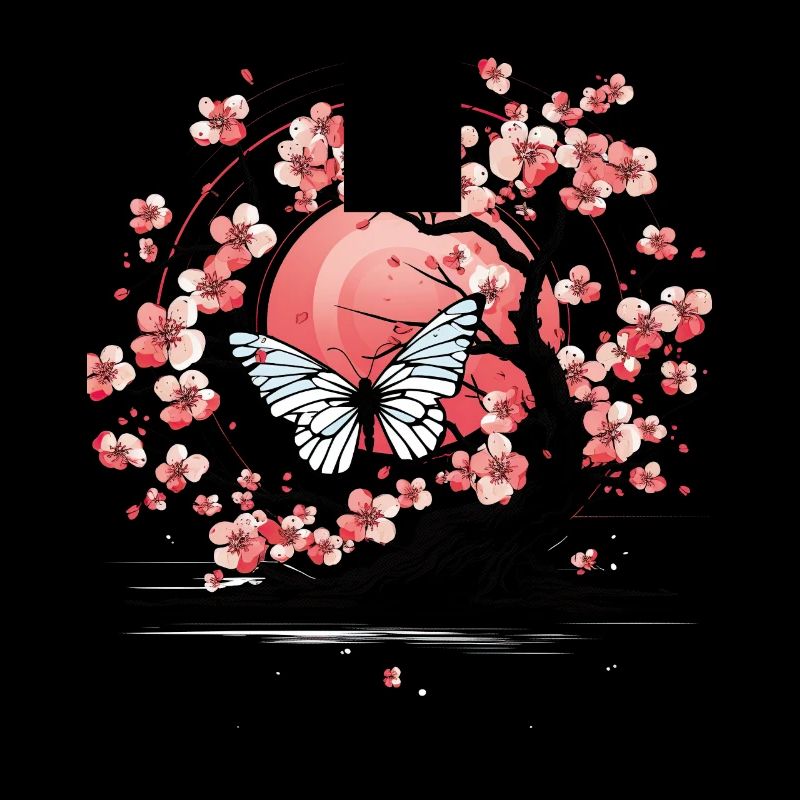 Japan Sakura Cherry Blossom Tree
