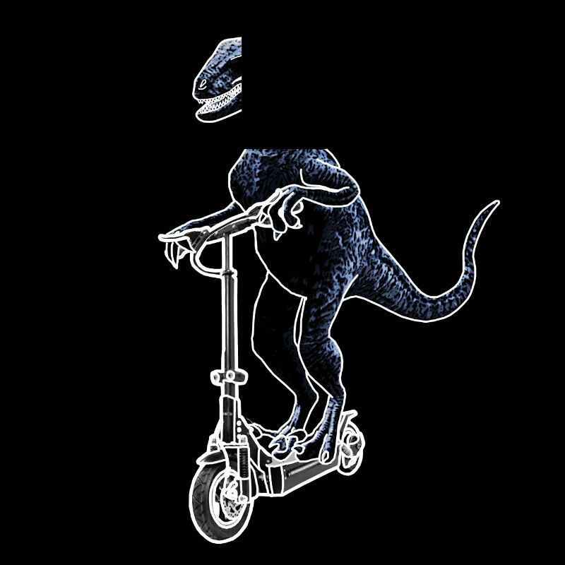 Elektroroller E-Roller Dino Raptor Geschenkidee