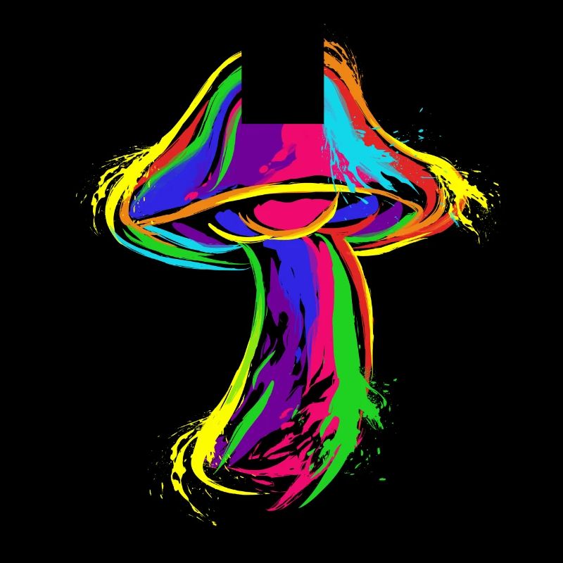 Goa Psytrance Magic Mushroom Gift pour Goa Trancer