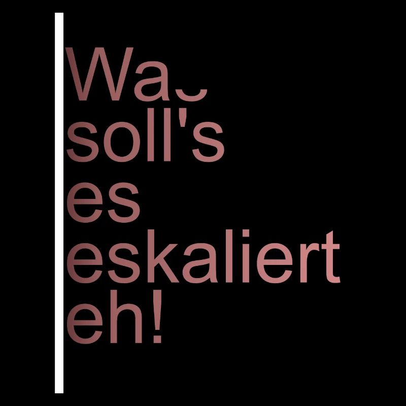 Es eskaliert eh