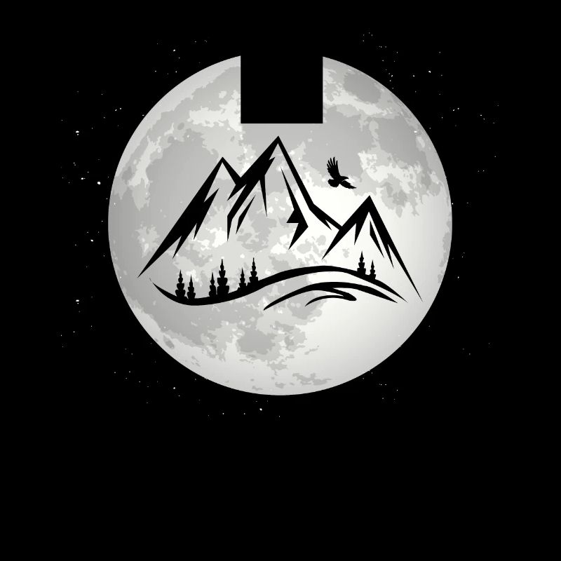 Full Moon - Mountain -