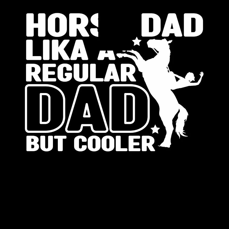 Papa cheval comme un père normal, seulement plus cool -