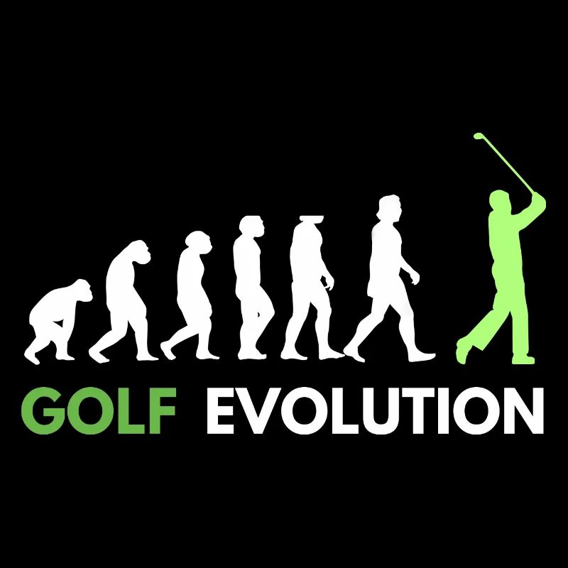 Golf Evolution Golfer Golfen