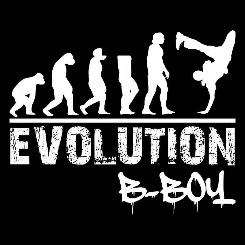 Breakdance Evolution B-Boy Breakdancer Gift