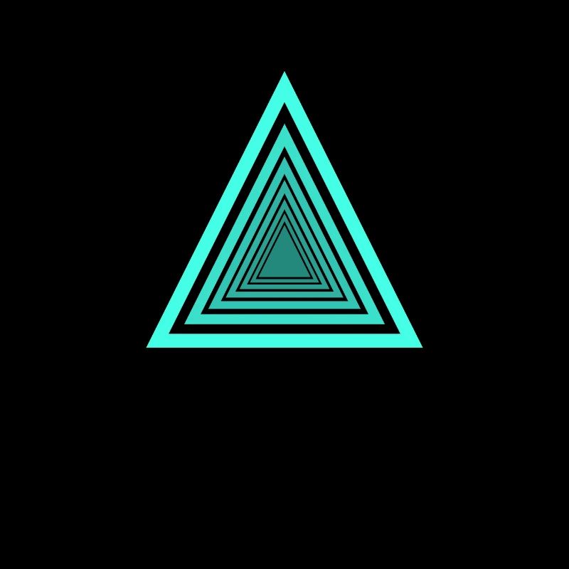 Triangles depth effect