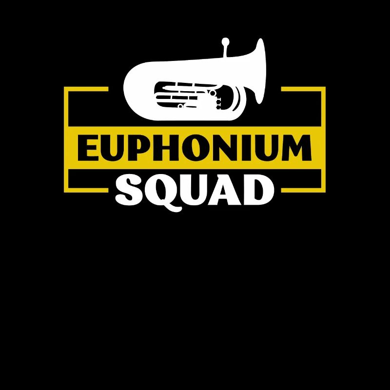 Deep brass marching baritone euphonium