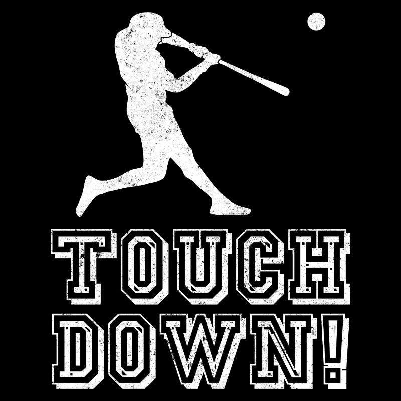 Touch Down Touchdown Baseball
