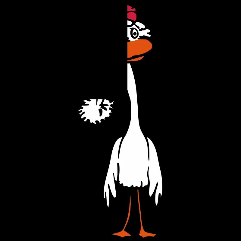 Lustiges Fehler Weihnachtshemd mit Gans