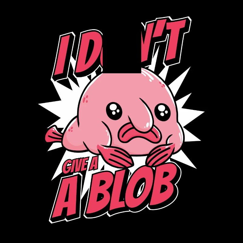 Blobfish Poisson Funny Blob Blobby Blobfish