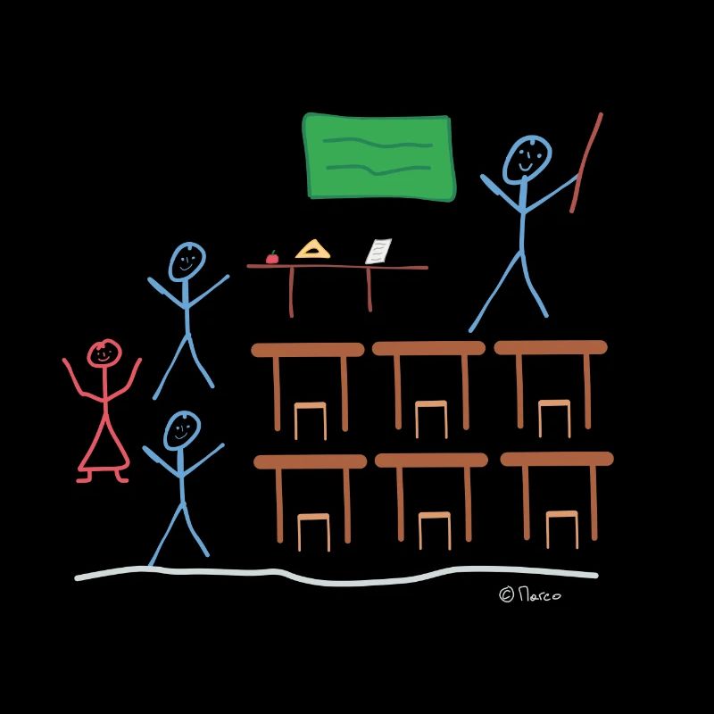 Stick Figure Class, école secondaire