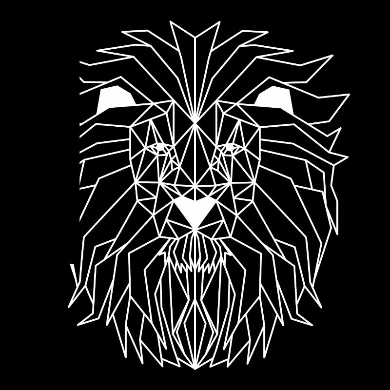 Unique Polygraph Animal Design A Nice