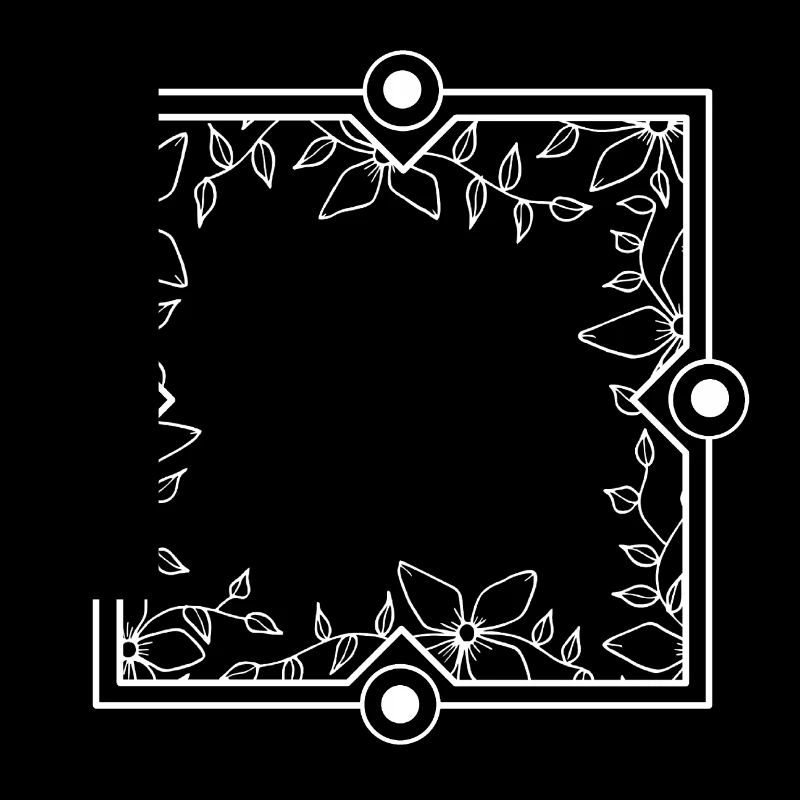 Ornaments Decoration Frame white decoration