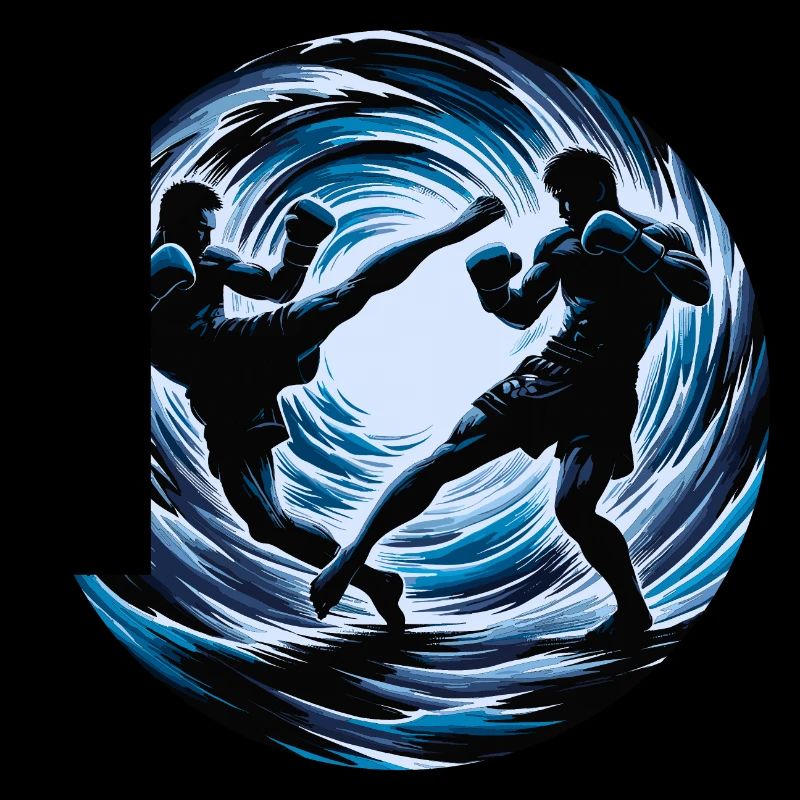 Muay Thai Kämpfer