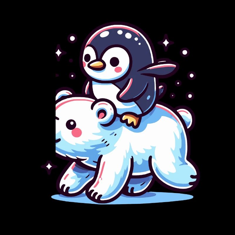 Penguin and Polar Bear Gift
