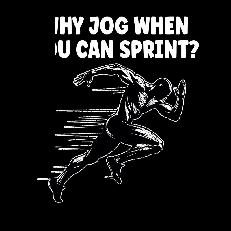 Coureur sur piste Sprinter Sprint 100m sprinter