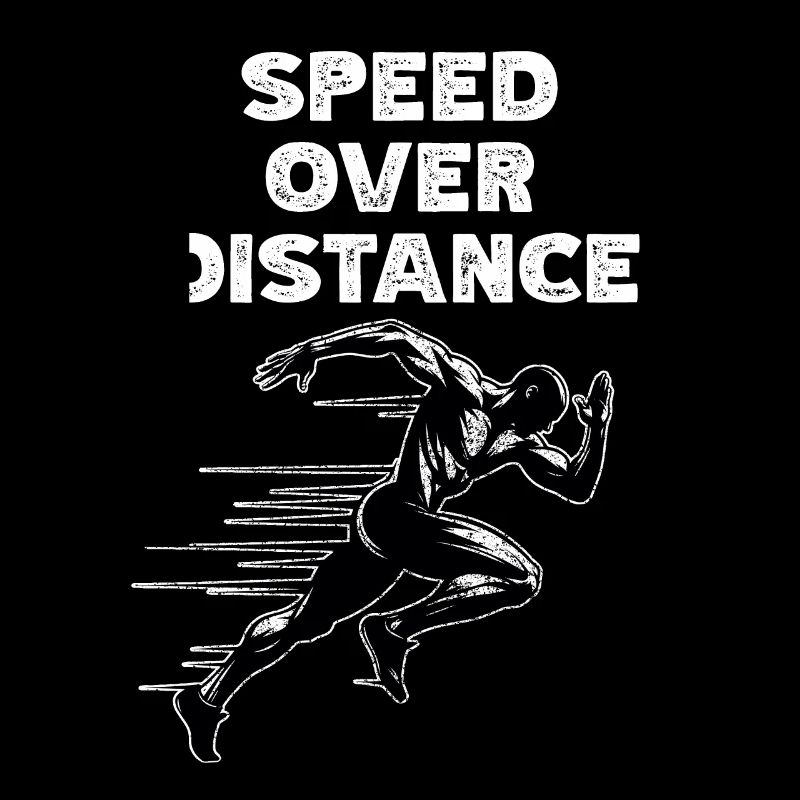 Bahnläufer Sprinter Sprint 100m Sprinter