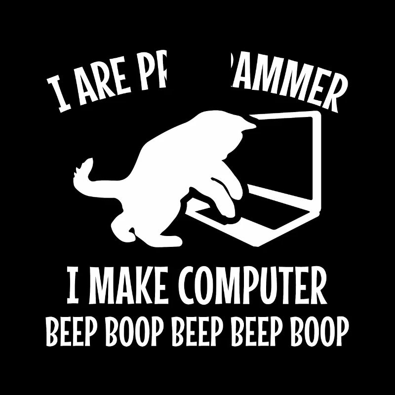 Programmer Cat Gift Programming Mitze