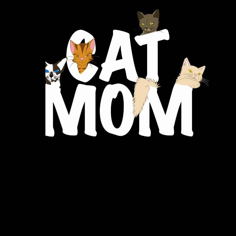 Chat Maman - Propriétaire de mère de chat gueule de chats