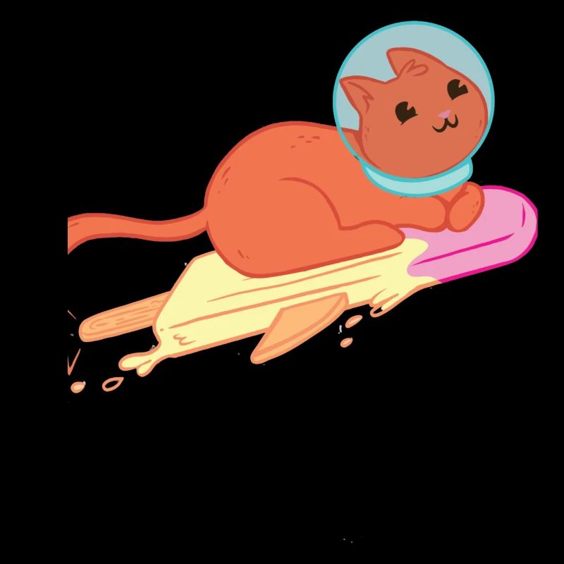 Space Cat Eis, Astronaut Cat Rakete