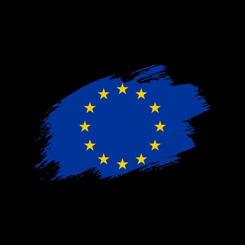 Drapeau du drapeau de l'Europe