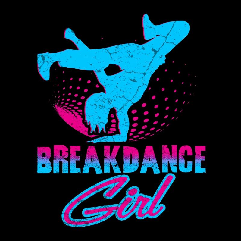 Break dance fille danseuse