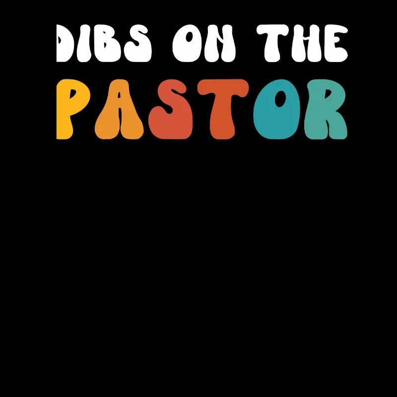 Retro Groovy Dibs Sur Le pasteur, drôles de pasteurs