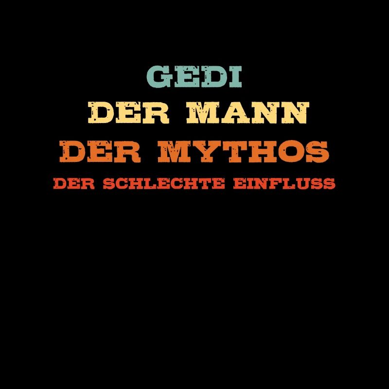 Gedi der Mann der Mythos der schlechte einfluss